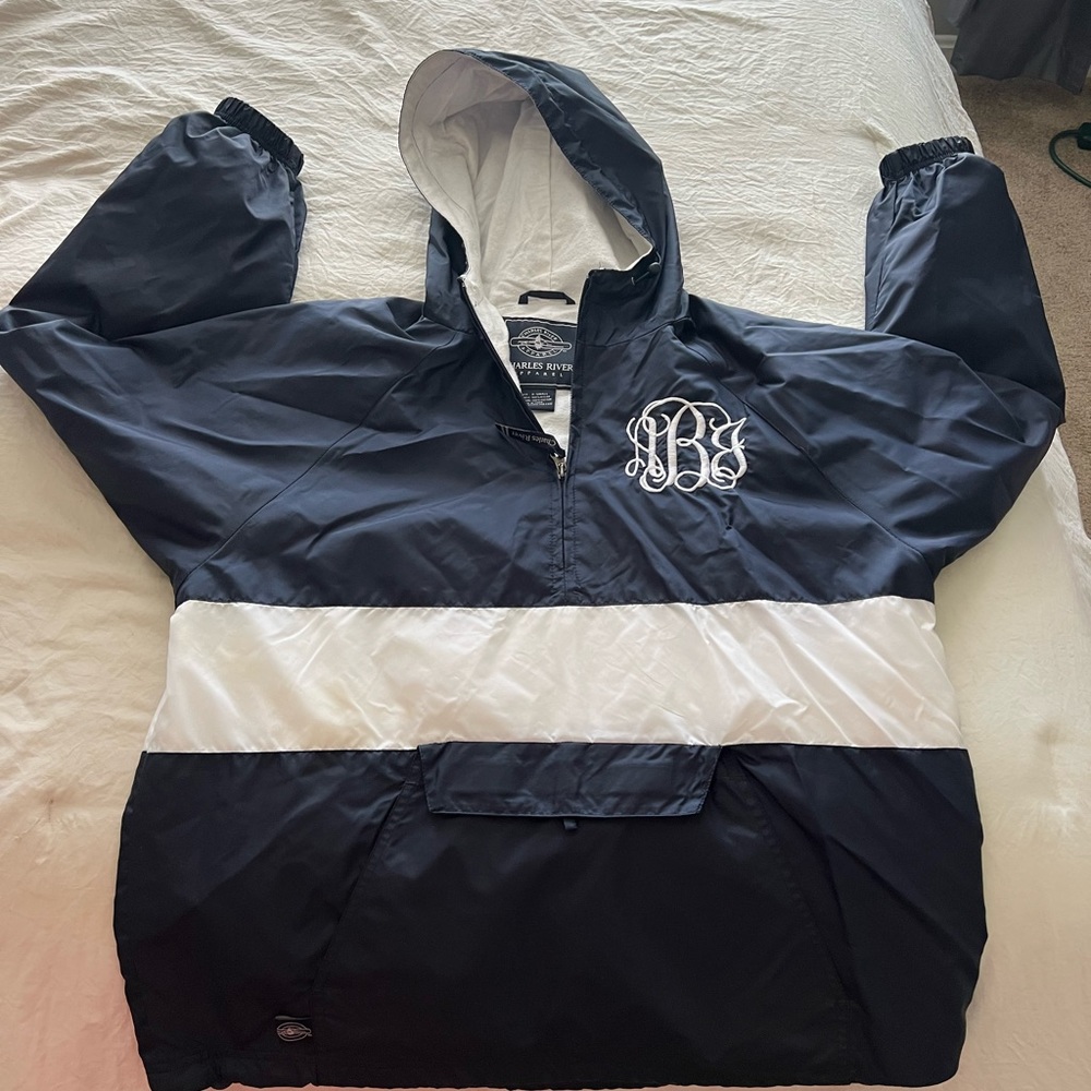 Charles River Rain Jacket Half Zip